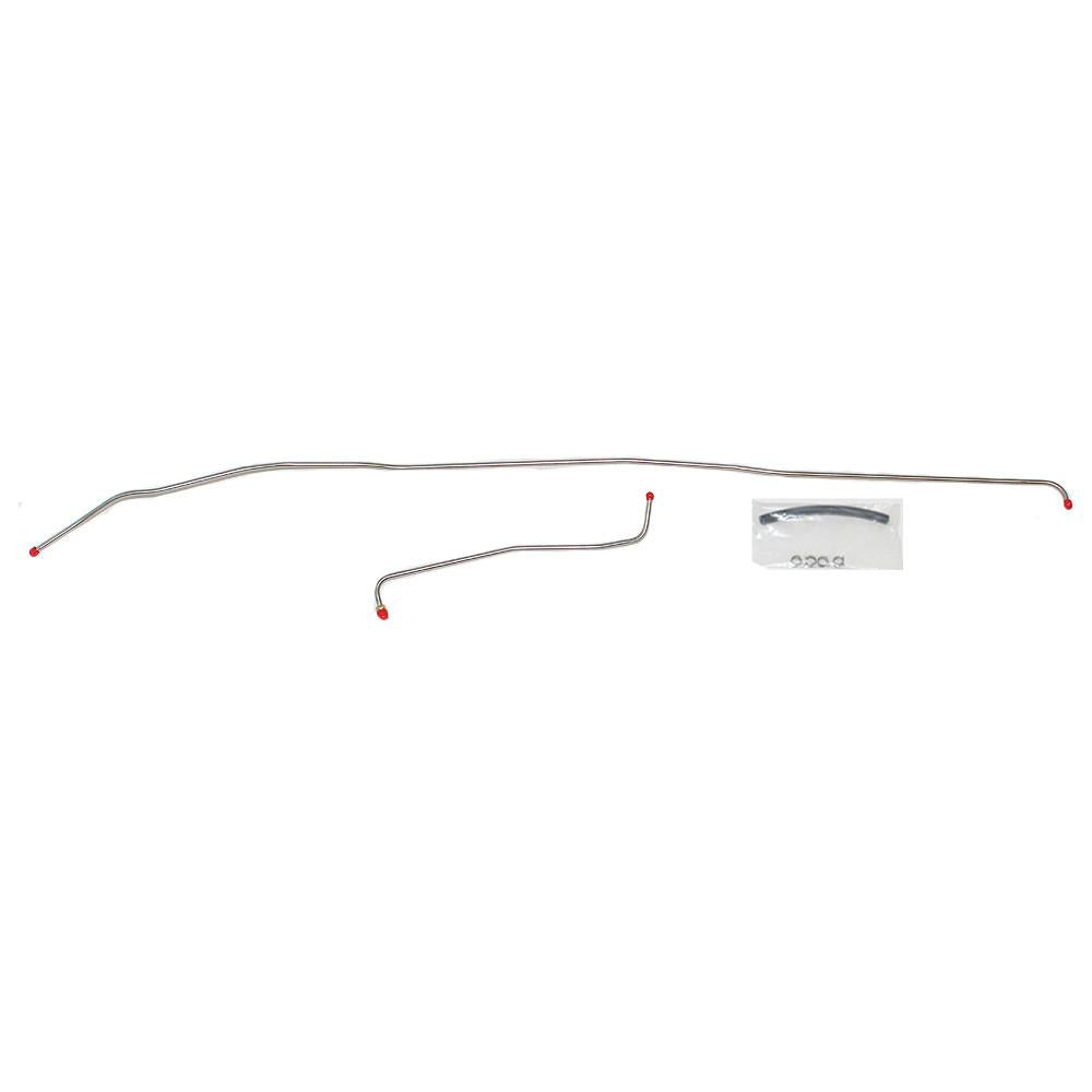 TGL7101OM- 71-72 Chevy C10/GMC C1500 8cyl, 2wd; 2pc 5/16" Tank to Pump Main Fuel Lines; Steel - SSTubes