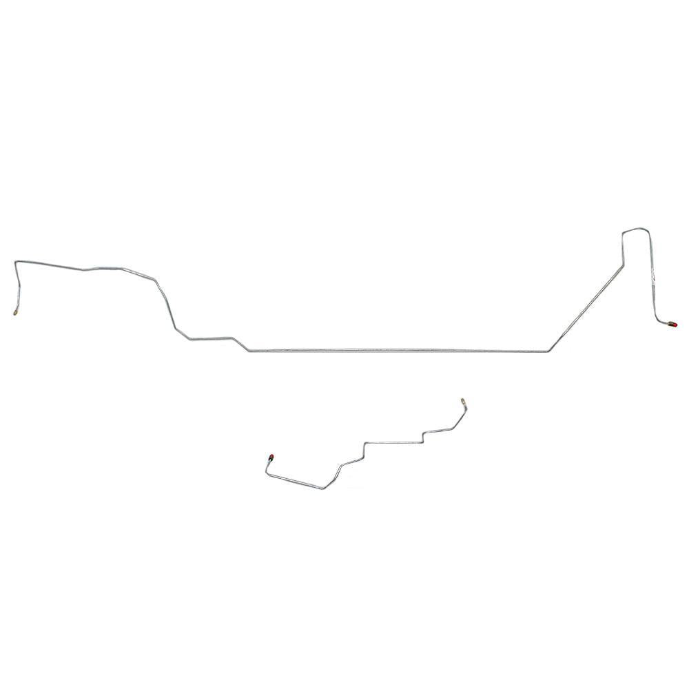 WIN0245SS- 02-07 Liberty 3.7L V6, 4wd, Traction Control ABS, Intermediate Brake Line Kit; Stainless - SSTubes