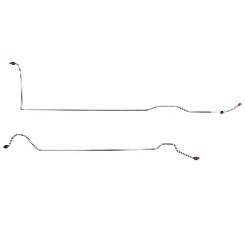 YTC6501OM- 64-66 Mopar A-Body w/ V8 Trans Cooler Lines; Steel - SSTubes