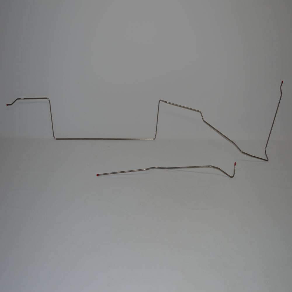 ZGL6703SS- 67 Ford Mustang 8cyl, 5/16" Tank to Pump Fuel Line, 2pc (Late); Stainless - SSTubes
