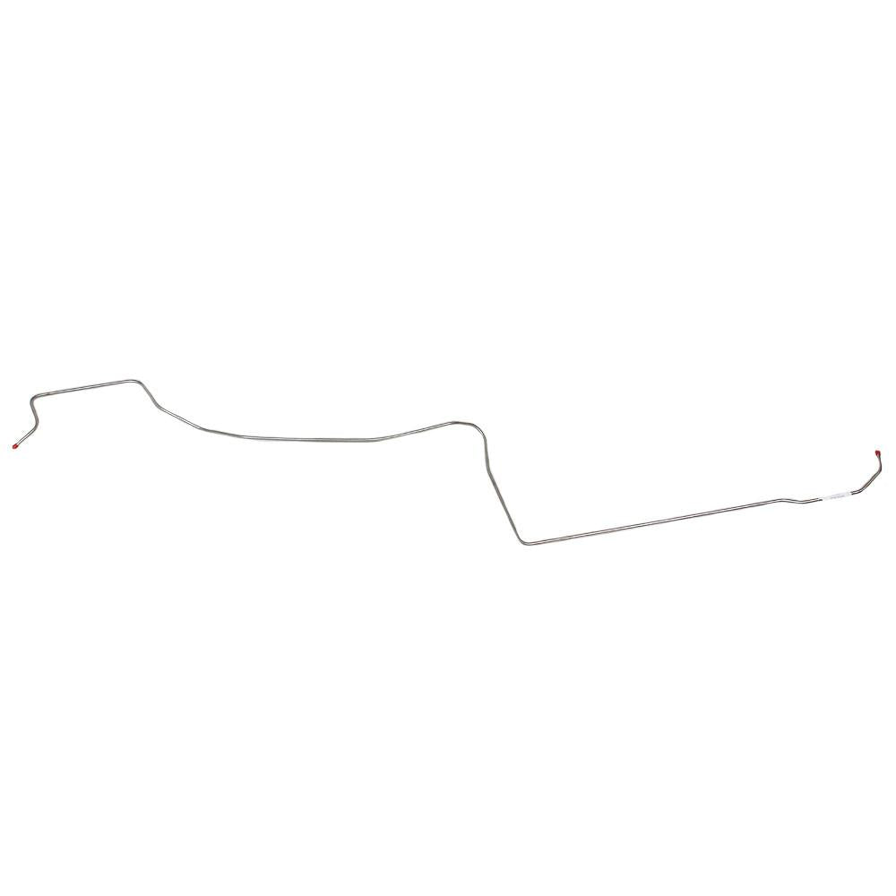 ZGL8401SS- 84-86 SVO Ford Mustang Intermediate Fuel Lines w/o Subframe Connectors; Stainless - SSTubes