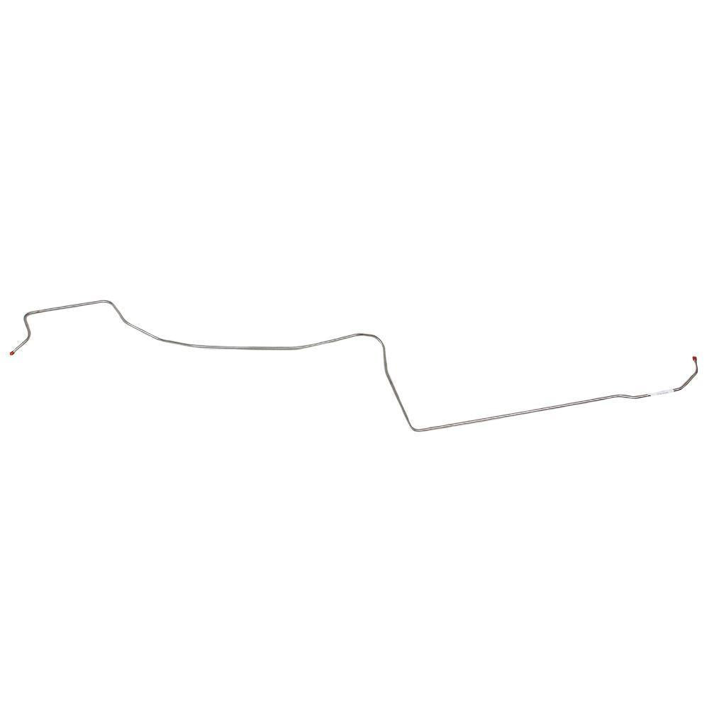 ZGL8402SS- 84-86 SVO Ford Mustang Intermediate Fuel Lines w/ Subframe Connectors; Stainless - SSTubes