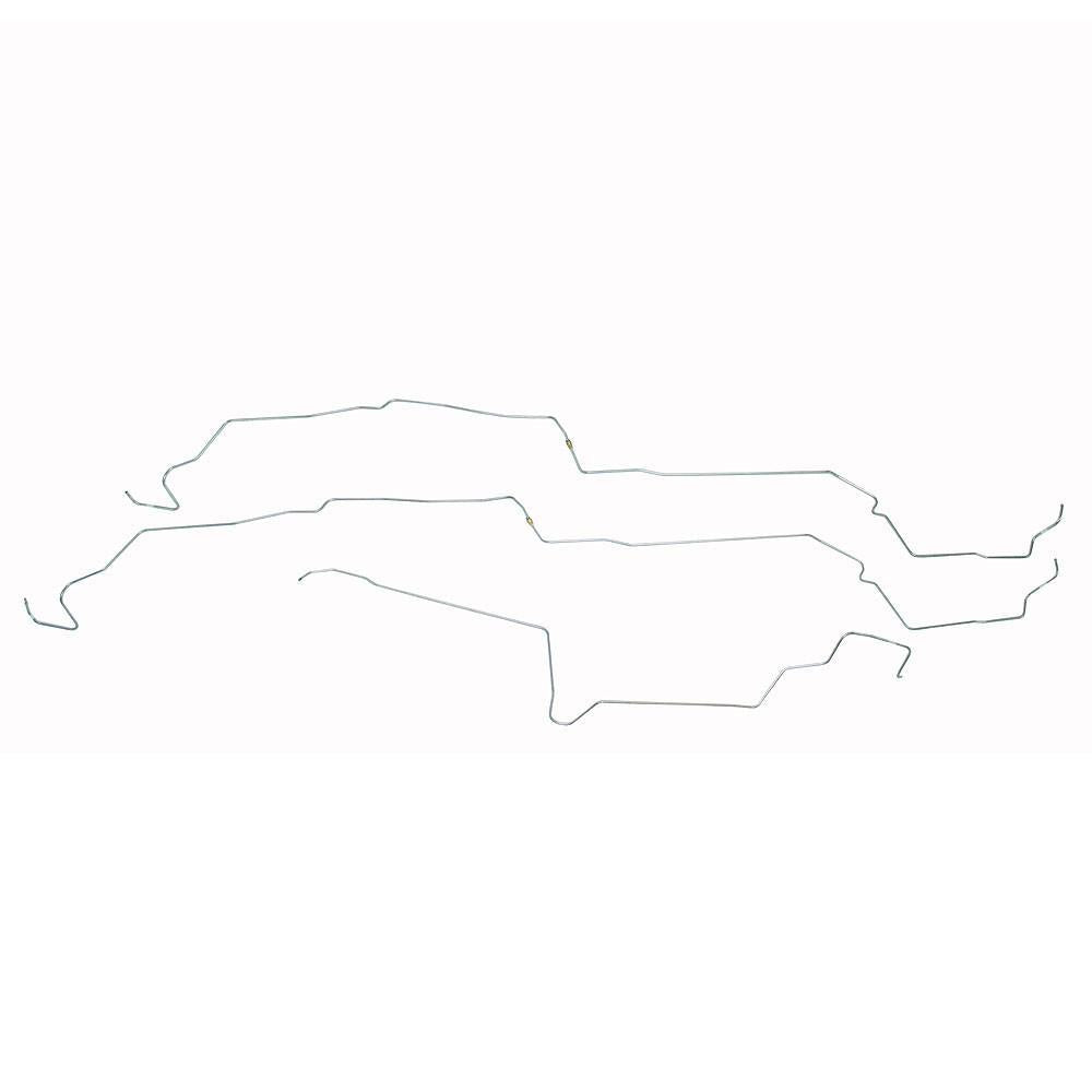 ZGL8602OM- 86 Ford Mustang, V8, Intermediate Fuel Lines w/ Subframe Connectors; Steel - SSTubes