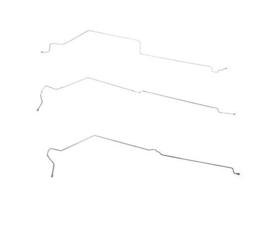 AGL9201SS- 92-95 LeSabre, Bonneville, Oldsmobile 88 w/ 3.8L Series I Engine; Fuel Line Kit; Stainless - SSTubes
