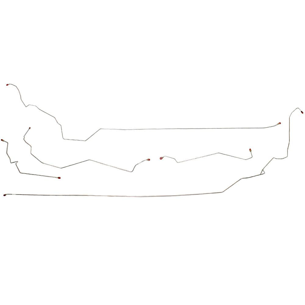 AIN0003OM- 99-05 Buick Century with ABS and Traction Control, Intermediate Brake Line Kit; Steel - SSTubes