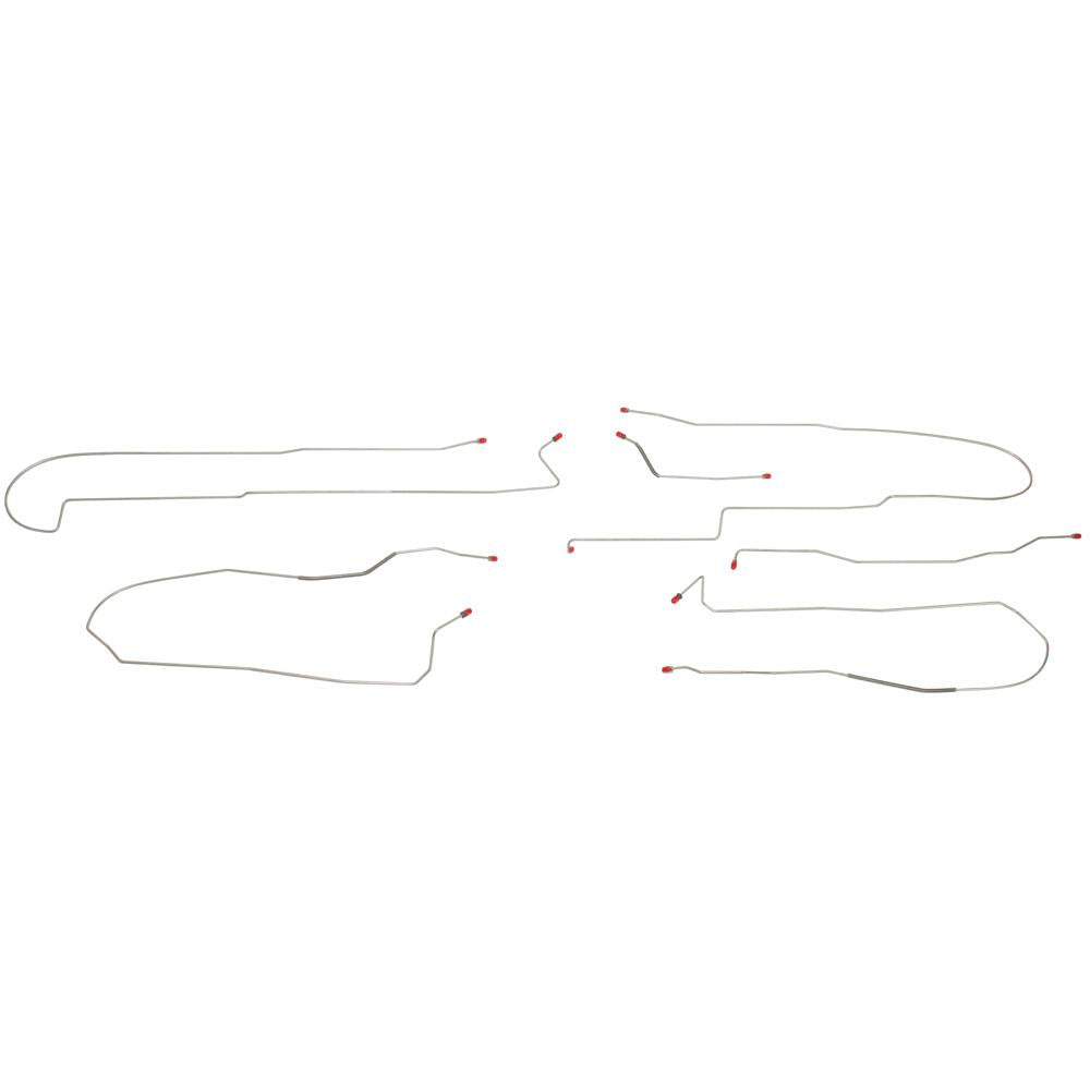 AIN0103OM- 01-03 Aurora, 00-05 LeSabre AWABS, 4w Disc; Intermediate Brake Line Kit; Steel - SSTubes