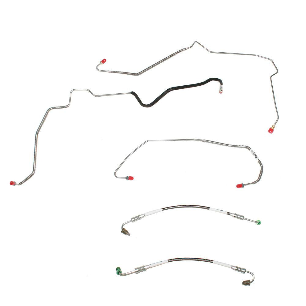 AKT0004SS- 00-05 Chevy Impala w/ ABS; Front Brake Line Kit; Stainless - SSTubes