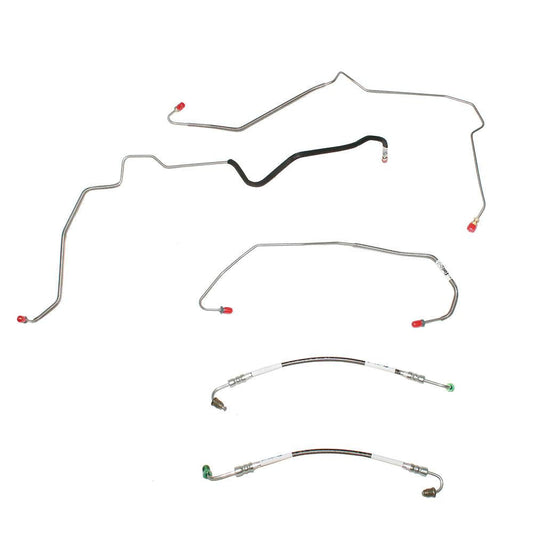 AKT0004SS- 00-05 Chevy Impala w/ ABS; Front Brake Line Kit; Stainless - SSTubes