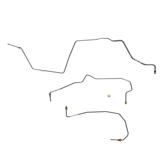 AKT0005OM- 00-05 Chevy Impala w/ NO ABS; Front Brake Line Kit; Steel - SSTubes