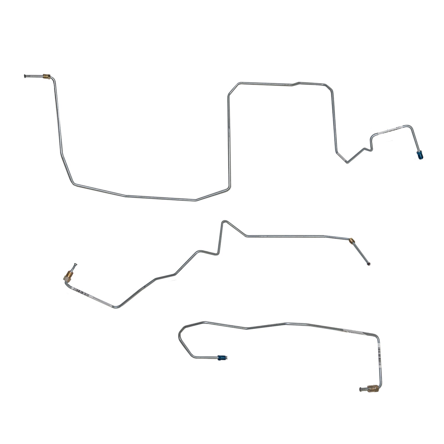 AKT0601SS - 06-10 Chevy Impala, 2wd, 4wabs, Disc, Front Brake Kit; Stainless - SSTubes