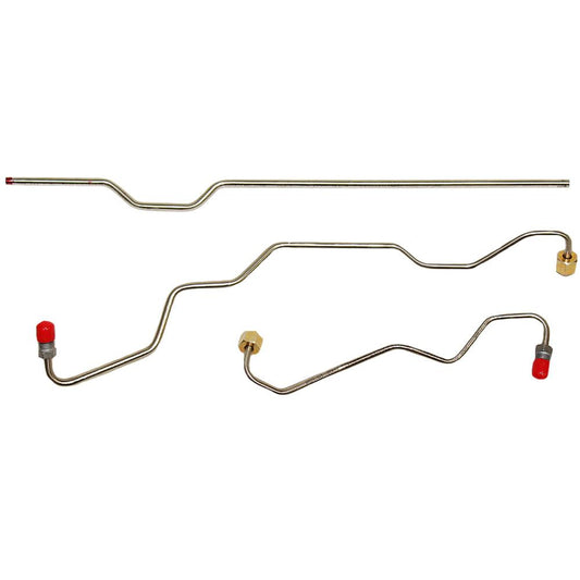 APS0001OM- GM W-Body 2nd/3rd Gen Rack & Pinion Lines; Steel - SSTubes