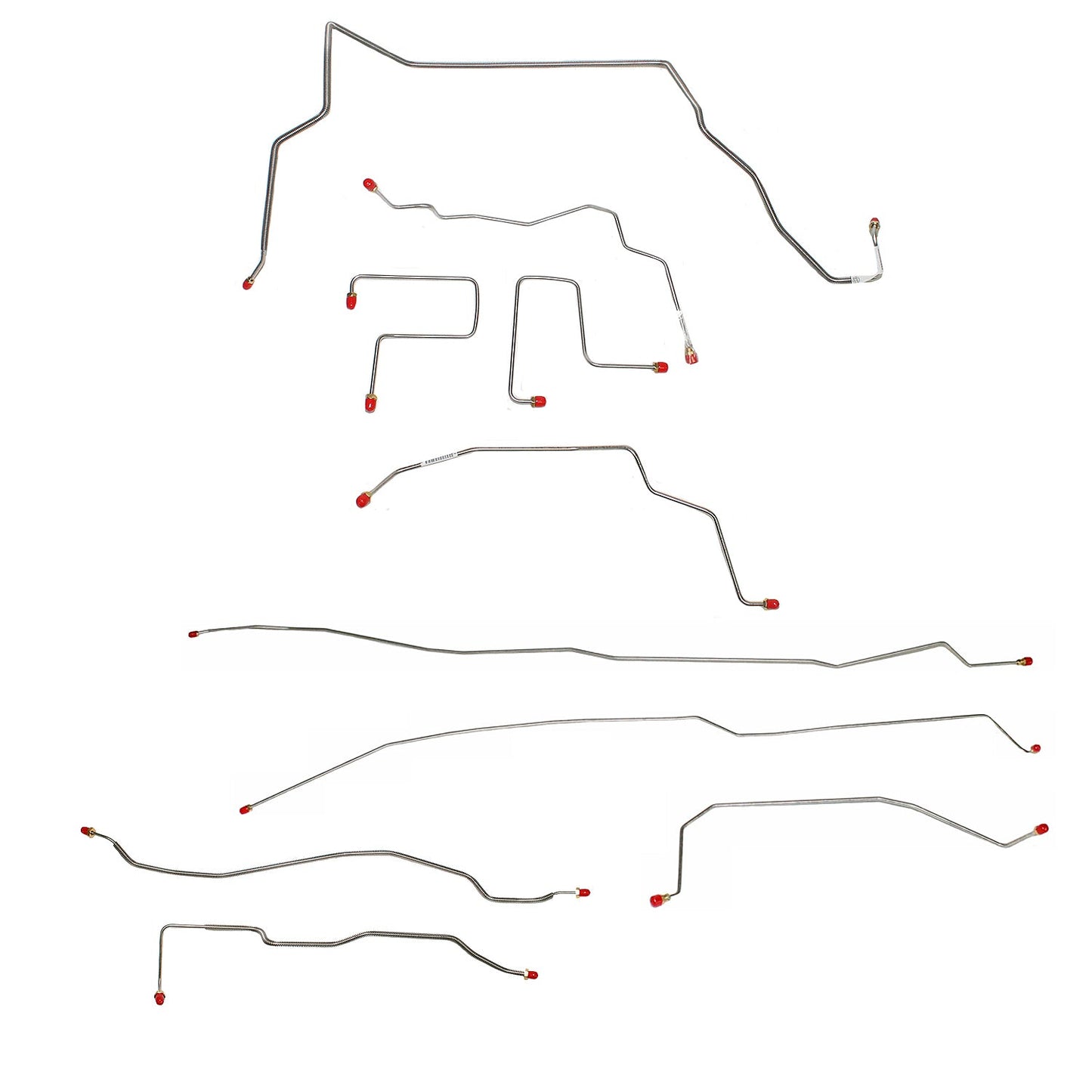 CBK0039SS- 00-05 GM S-Series Truck, 4wd, Ext Cab, w/ ZR2 Package; Complete Brake Line Kit; Stainless - SSTubes