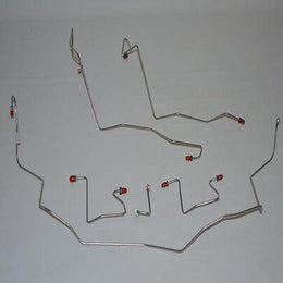 CBK0094OM- 98-99 GM S-Series Truck 2wd, Reg Cab/Short Bed, Rear Drum Complete Brake Line Kit; Steel - SSTubes
