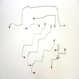 CBK0100SS - 98-01 Ford Explorer, 5.0L; Complete Brake Line Kit; Stainless - SSTubes
