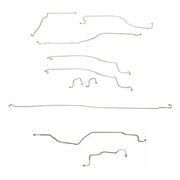 CBK0103OM- 03-04 GM 1500 Truck, 4wd, Reg Cab/Short Bed; Complete Brake Line Kit; Steel - SSTubes
