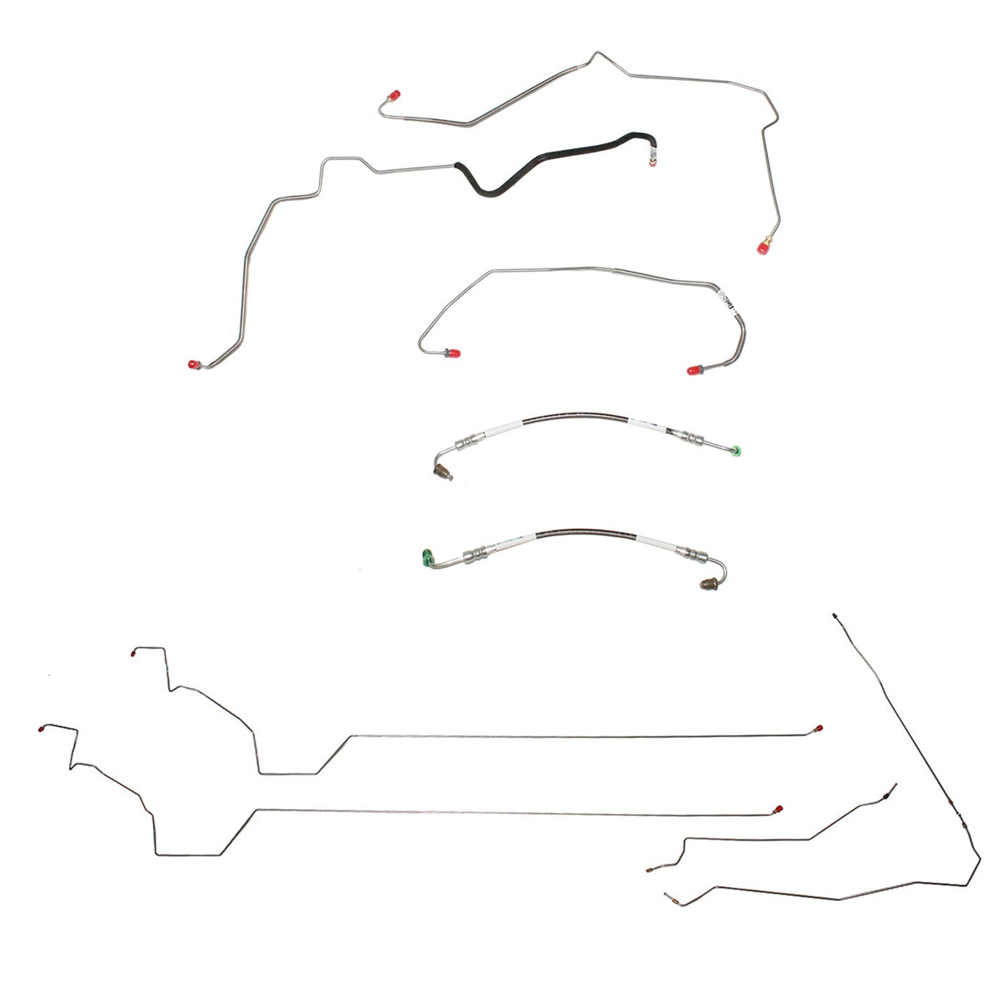 CBK0109SS- 00-07 Monte Carlo, 4WABS; Complete Brake Line Kit; Stainless - SSTubes