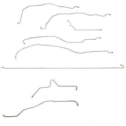CBK0205OM- 01-05 GM 1500HD Truck Complete Brake Line Kit; Steel - SSTubes