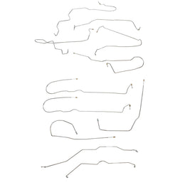 CBK0695SS - 2008-14 Chevy Tahoe, w/ 4 WD, 5.3L; Complete Brake Line Kit; Stainless - SSTubes