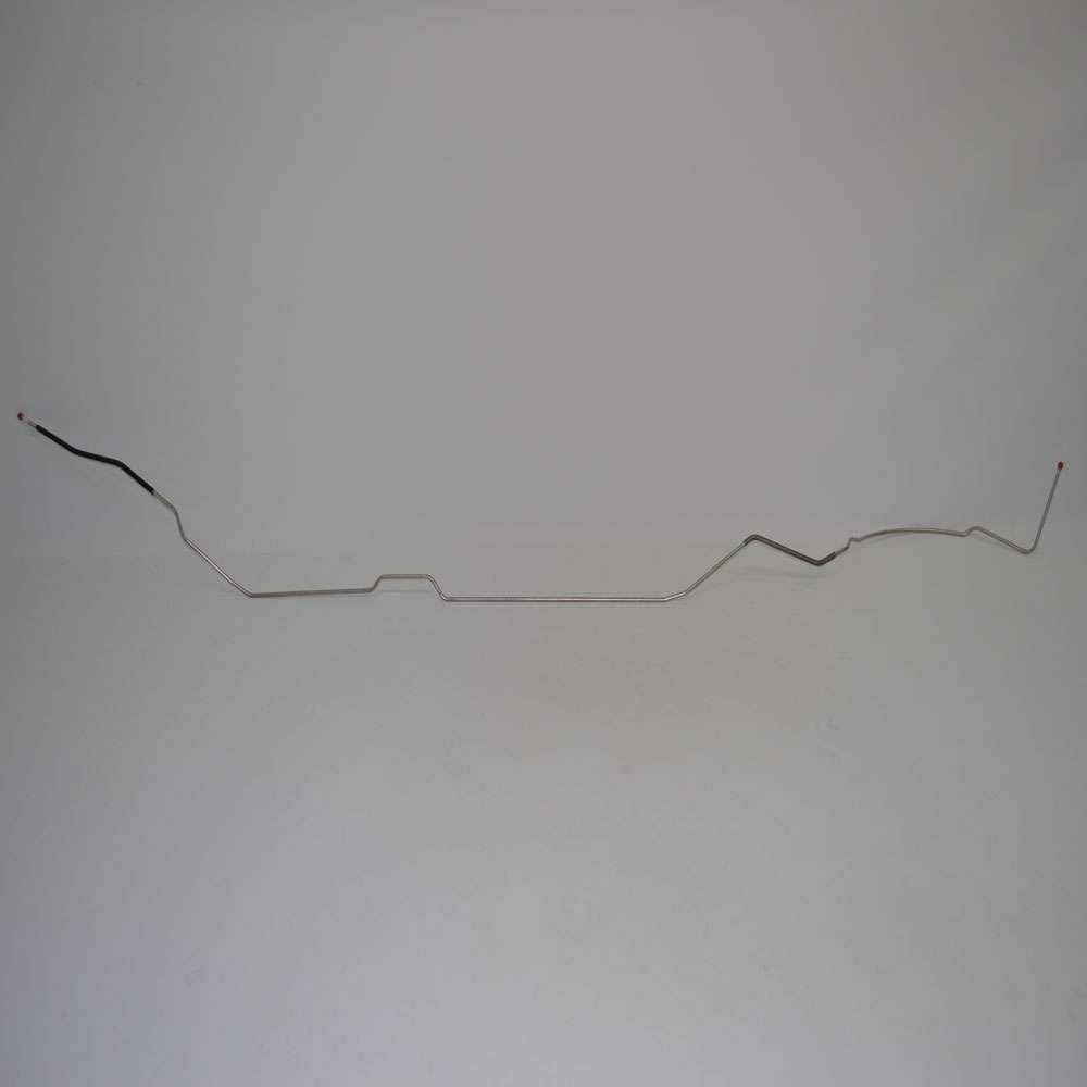 CGL6403SS- 64-67 Chevy Chevelle, Malibu, Hardtop, 3/8 Main Fuel Line w/ Rounded Bends at Rear; Stainless - SSTubes