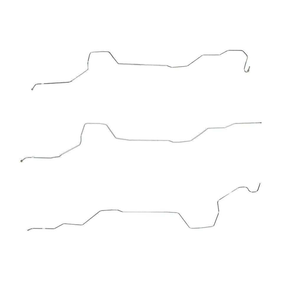 CGL9704SS- 97-03 Chevy Malibu, 97-99 Oldsmobile Cutlass, 99-04 Olds Alero, 99-05 Pontiac Grand Am, Complete Fuel Line Kit; Stainless - SSTubes
