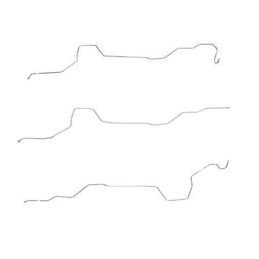 CGL9704SS- 97-03 Chevy Malibu, 97-99 Oldsmobile Cutlass, 99-04 Olds Alero, 99-05 Pontiac Grand Am, Complete Fuel Line Kit; Stainless - SSTubes