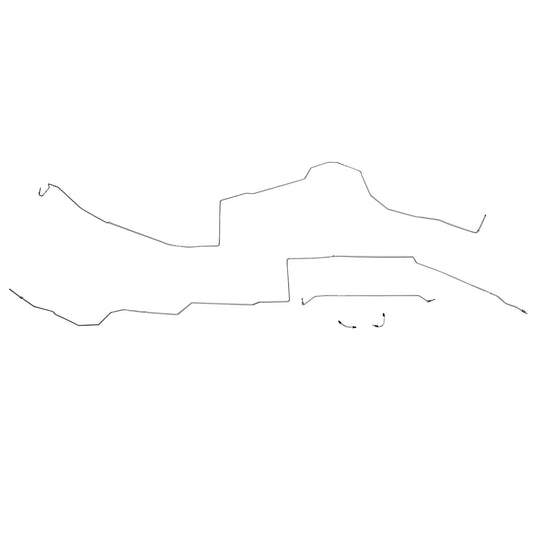 CIN9706OM- 97-02 Eldorado Traction Control Intermediate Brake Line Kit; Steel - SSTubes