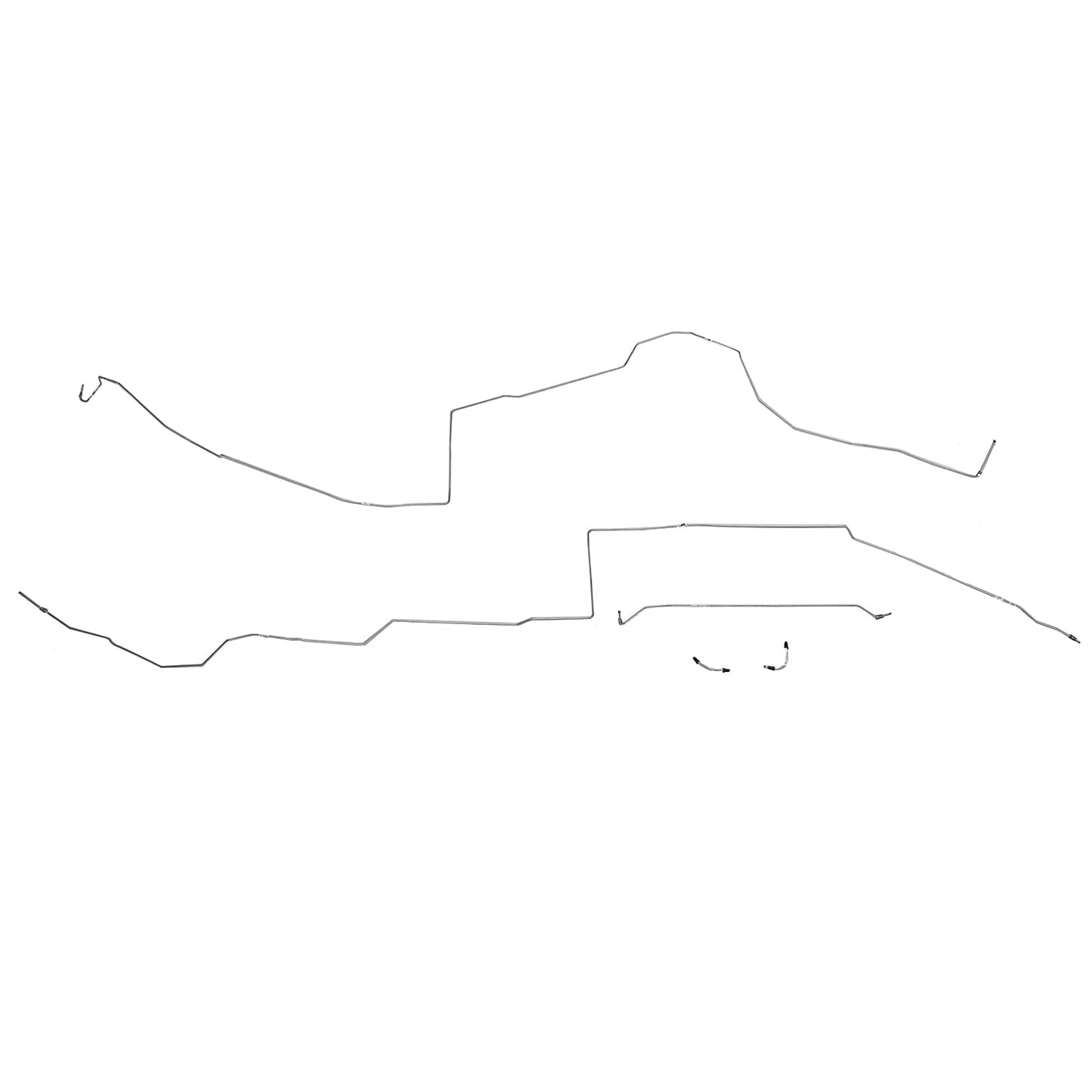 CIN9706SS- 97-02 Eldorado Traction Control Intermediate Brake Line Kit; Stainless - SSTubes