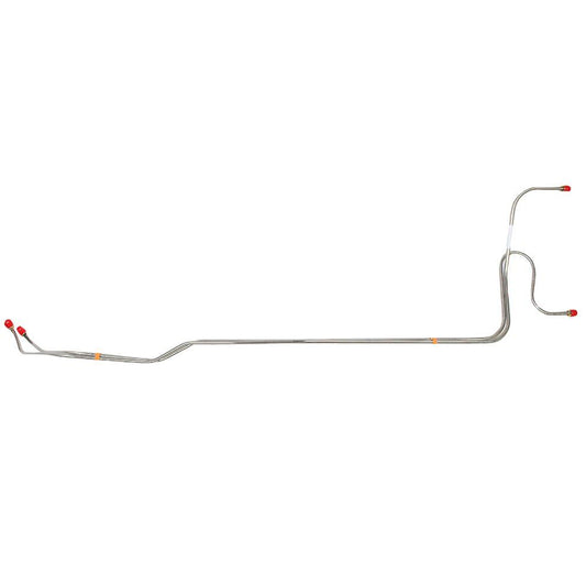 CTC6601OM- 66-67 Chevy Chevelle, Malibu, El Camino; Powerglide, 2pc Transmission Cooler Lines w/ 12.5 Spacing at Radiator; Steel - SSTubes