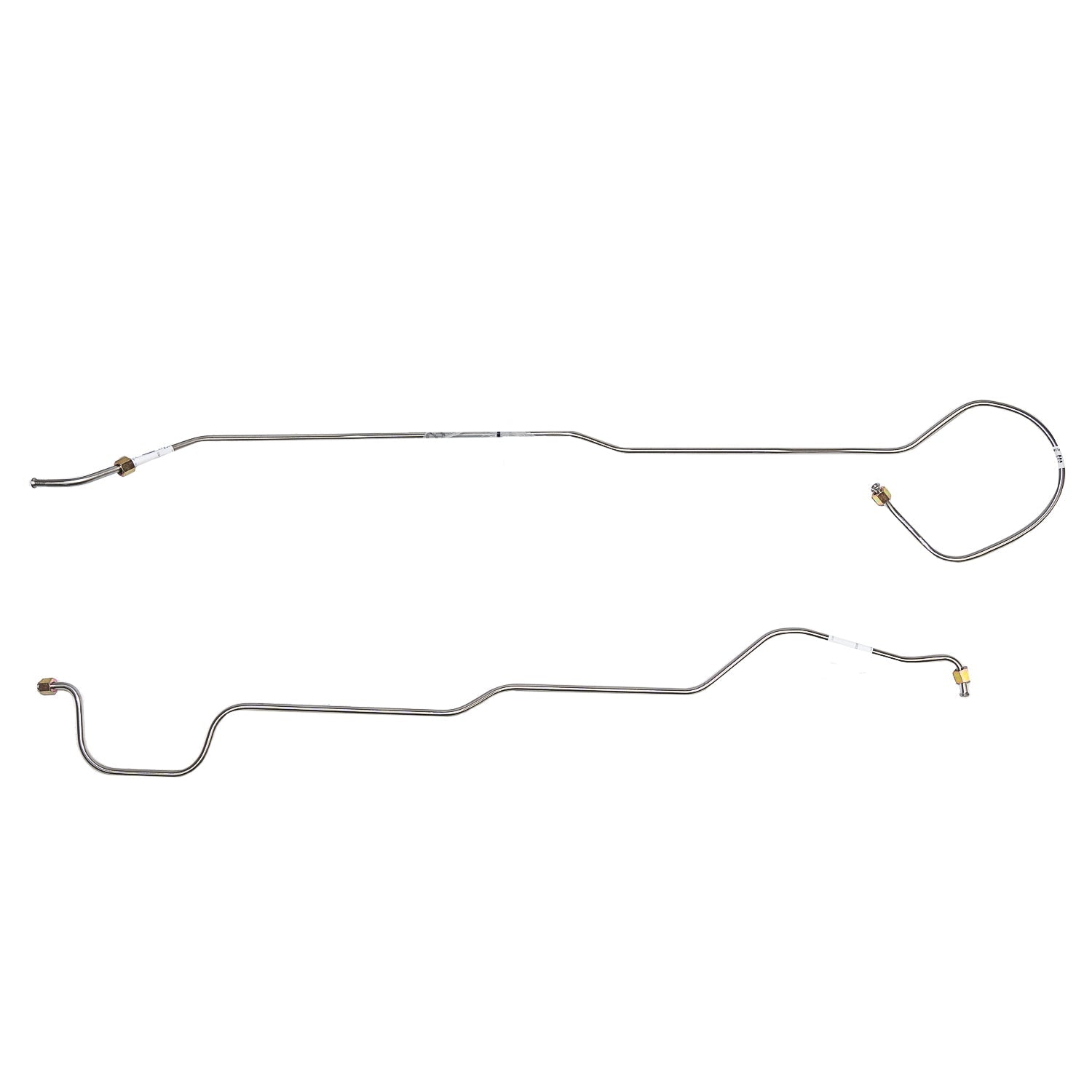 ETC7002SS- 70-74 Mopar E-Body, 71-72 Charger / Plymouth GTX, Coronet, Road Runner, Satellite; Big Block; Transmission Lines; Stainless - SSTubes