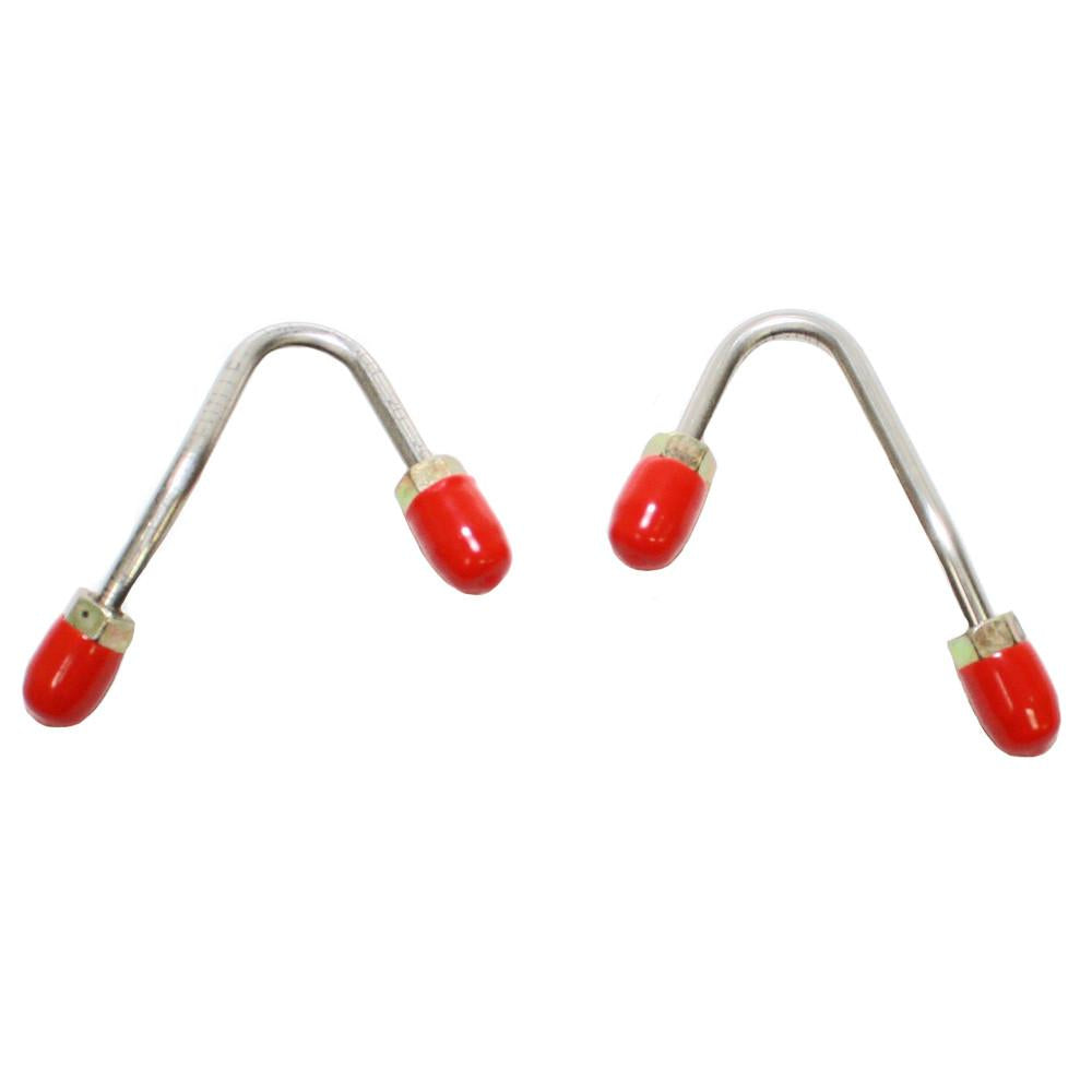 FFC6708OM- 67-68 Pontiac Firebird, 3/8" Caliper Inlet Ports on Both Sides, 2pc; Steel - SSTubes