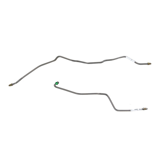 FRA9501OM- 95-97 GM F-Body V8 with Traction Control, Rear Axle Brake Line Set; Steel