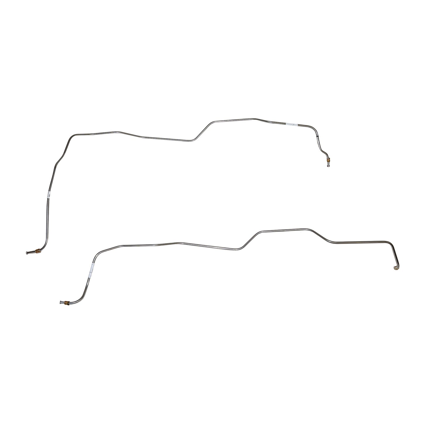 67-69 Chevy Camaro, Turbo-Hydramatic-350 Transmission Cooler Line Set; Stainless - SSTubes