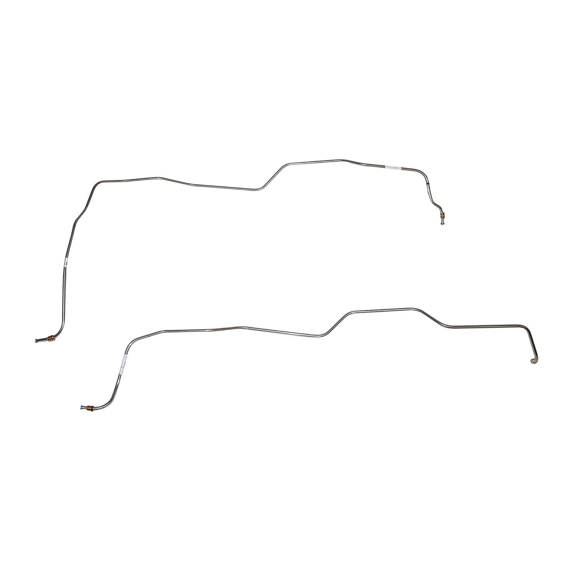 67-69 Chevy Camaro, Turbo-Hydramatic-350 Transmission Cooler Line Set; Stainless - SSTubes