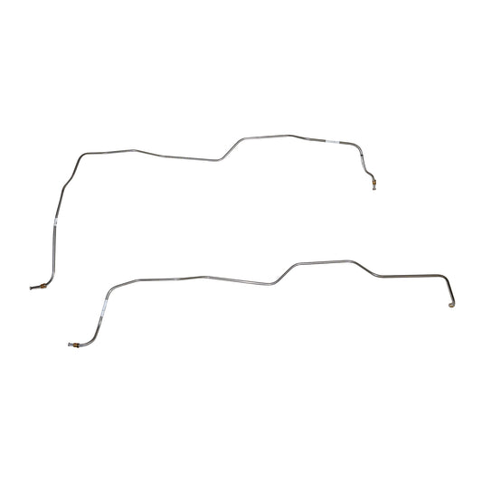 67-69 Chevy Camaro, Turbo-Hydramatic-350 Transmission Cooler Line Set; Stainless - SSTubes