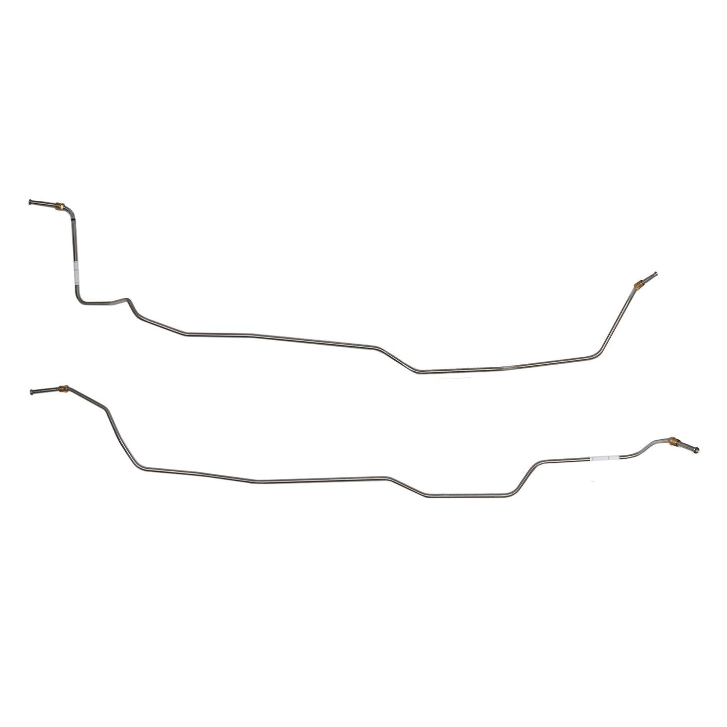 FTC7005SS- 70-74 Chevy Camaro Turbo-Hydramatic 350/400, Transmission Cooler Lines w/1/2" Radiator Ports; Stainless - SSTubes
