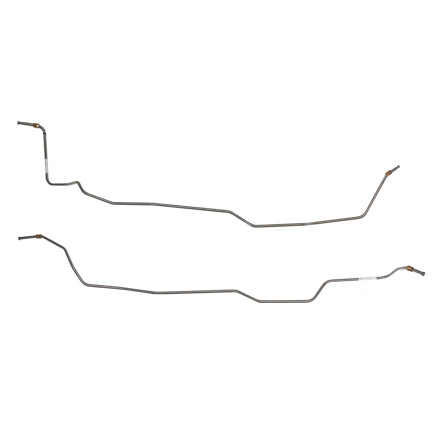 FTC7005SS- 70-74 Chevy Camaro Turbo-Hydramatic 350/400, Transmission Cooler Lines w/1/2" Radiator Ports; Stainless - SSTubes