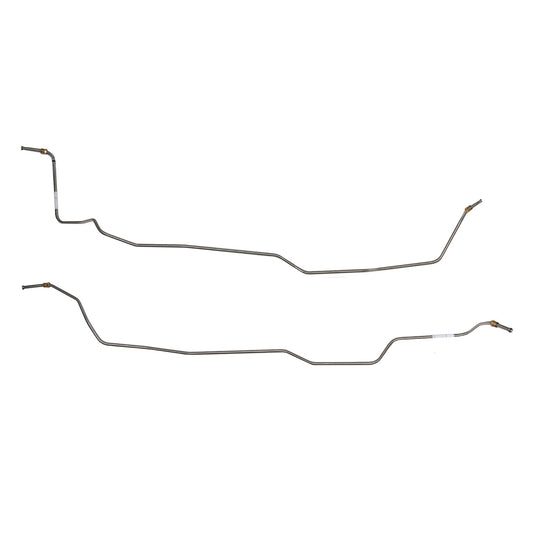 FTC7005SS- 70-74 Chevy Camaro Turbo-Hydramatic 350/400, Transmission Cooler Lines w/1/2" Radiator Ports; Stainless - SSTubes