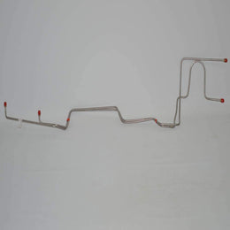GTC6601SS- 66 Ford Galaxie, SBF w/C4 Transmission, 2pc Transmission Cooler Line Set; Stainless - SSTubes
