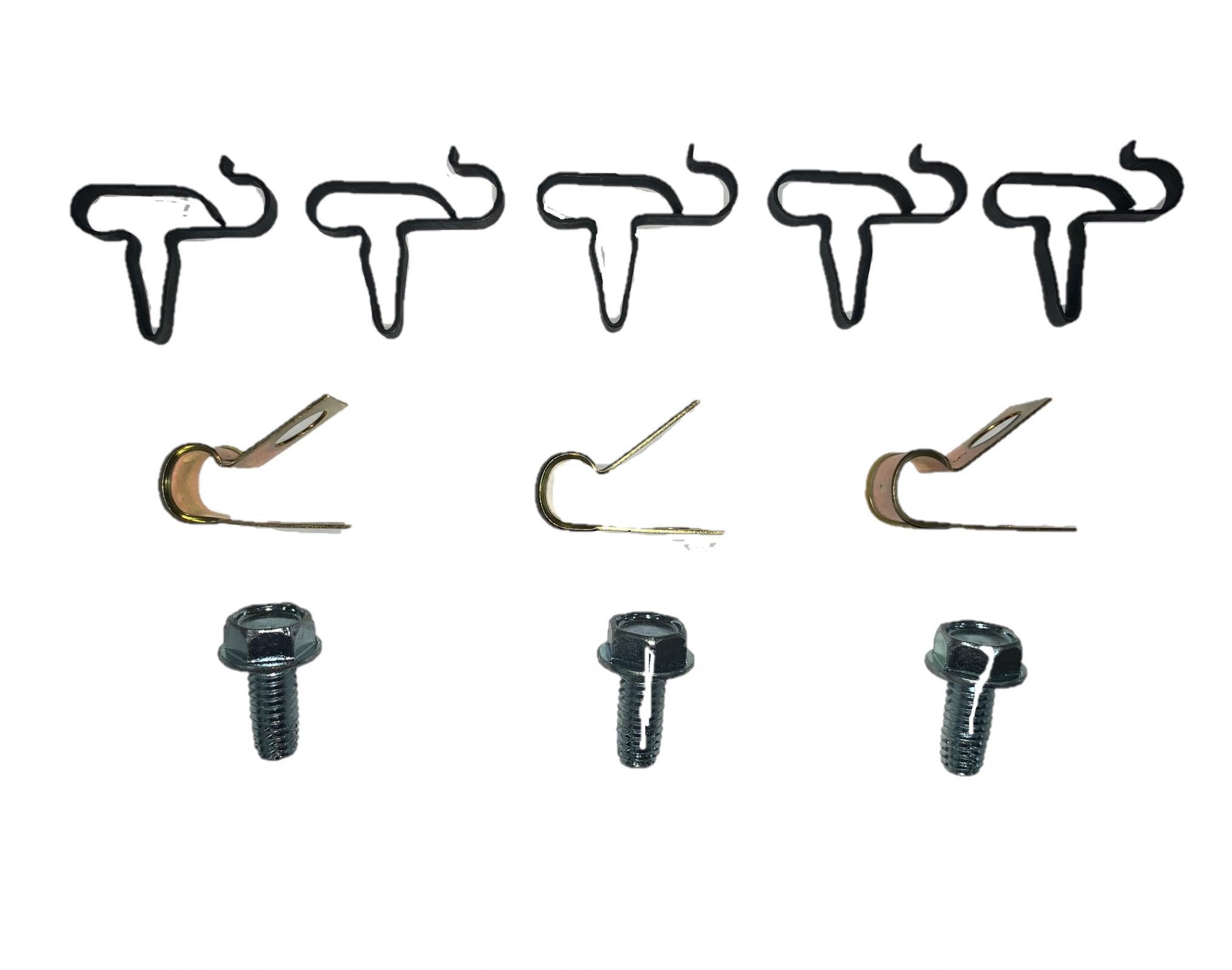 Build Line Clips Fuel Clips For 70-74 E-Body 5/16 Inch Fuel Line Clips Fine Lines