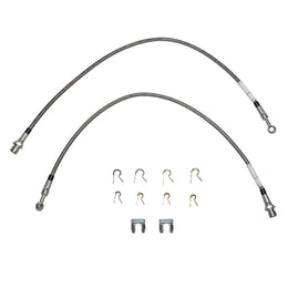 HSP0019SS- 99-07 GM 1500 4WD Front Brake Hose; Stainless - SSTubes