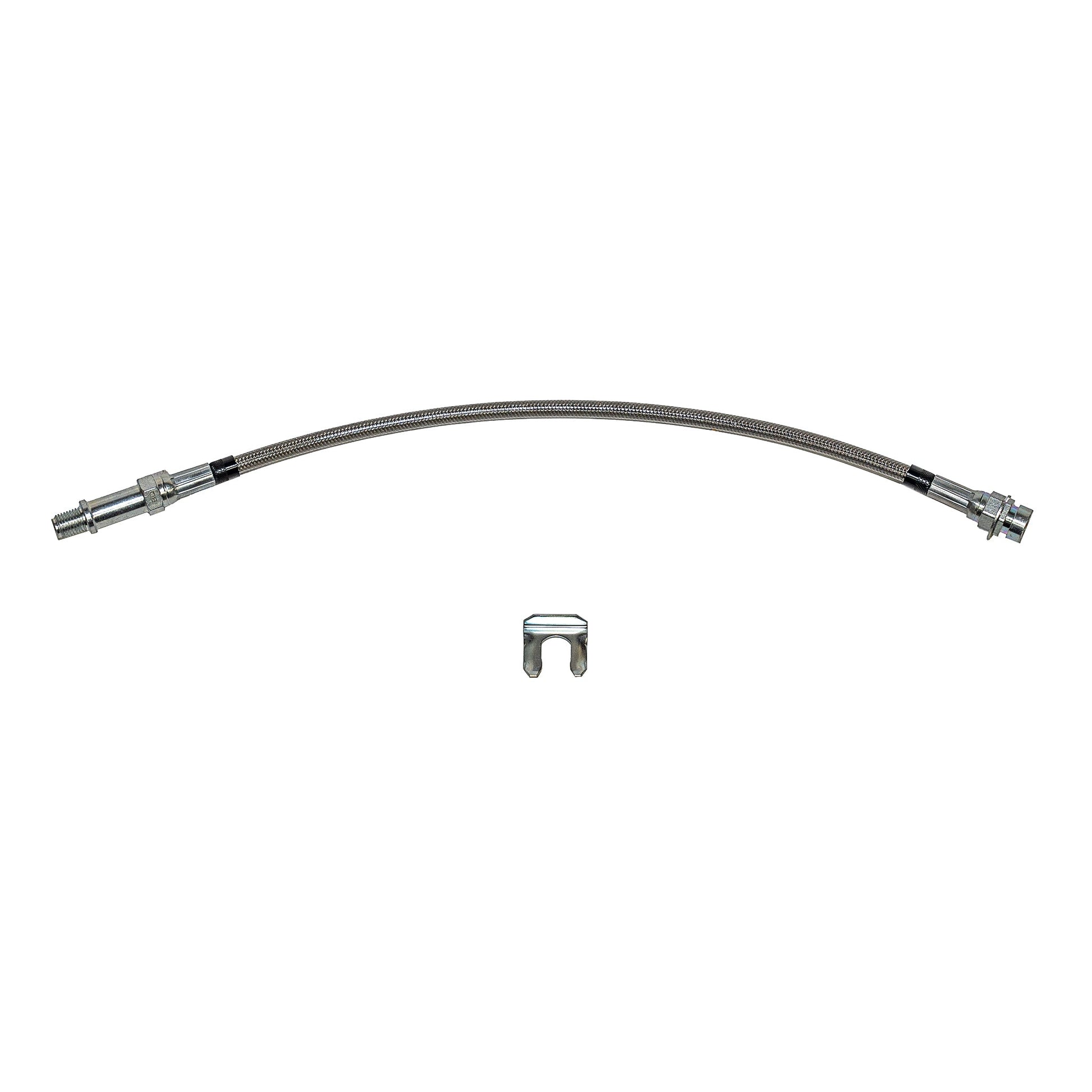 HSP3399SS- 66-69 Mopar B-Body, w/Dana Rear Brake Hose; Braided Stainless - SSTubes