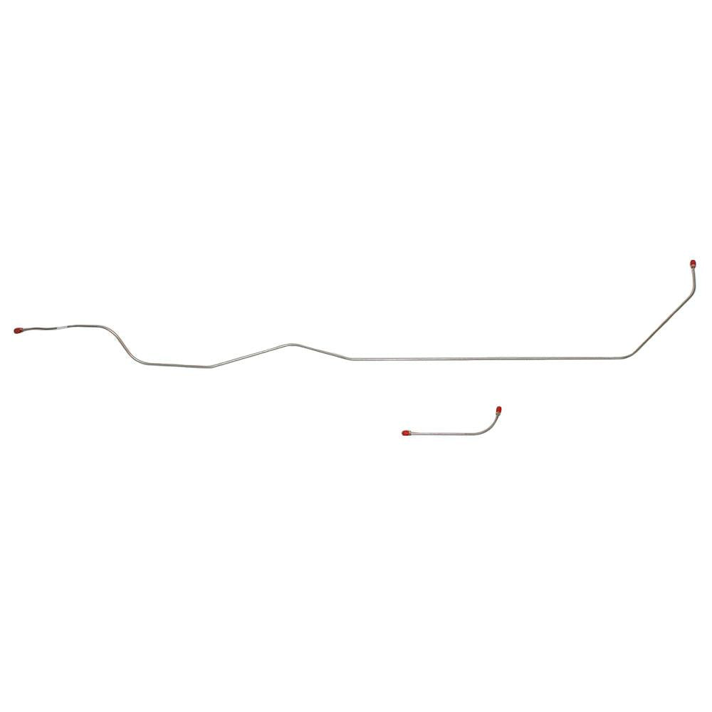 JIN6801OM- 68-70 AMX 2pc Intermediate Brake Line, Disc; Steel - SSTubes
