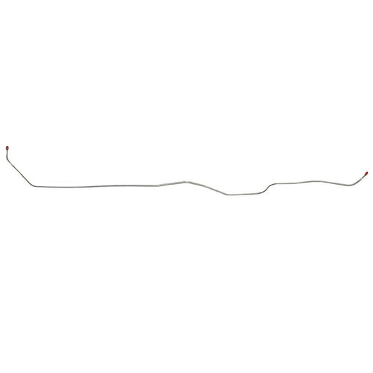 JIN6802SS- 68-70 AMX 1pc Intermediate Brake Line, Drum; Stainless - SSTubes
