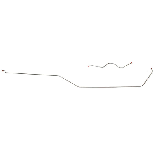 JIN7011SS- 70 Rebel Mach 2pc Intermediate Brake Line; Stainless - SSTubes