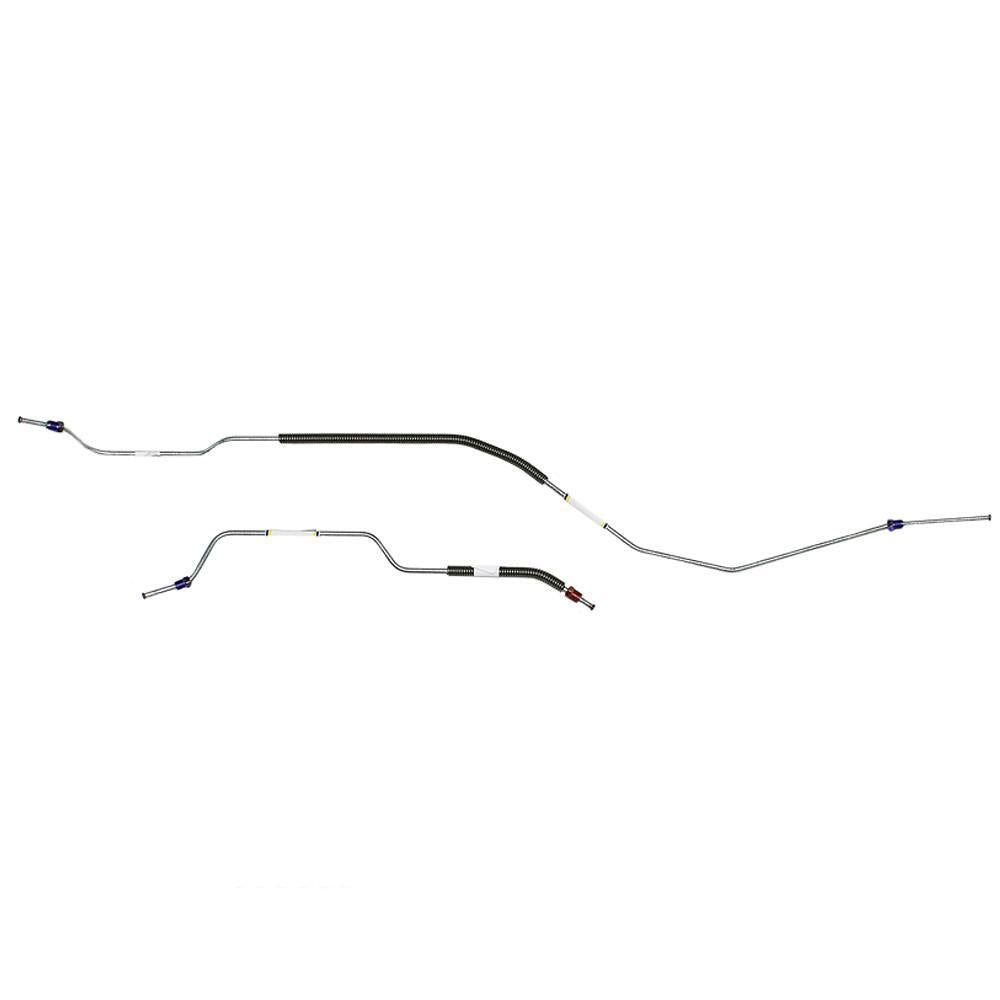 KRA6501SS- 65 Mopar C-Body Rear Axle Brake Line; Stainless - SSTubes
