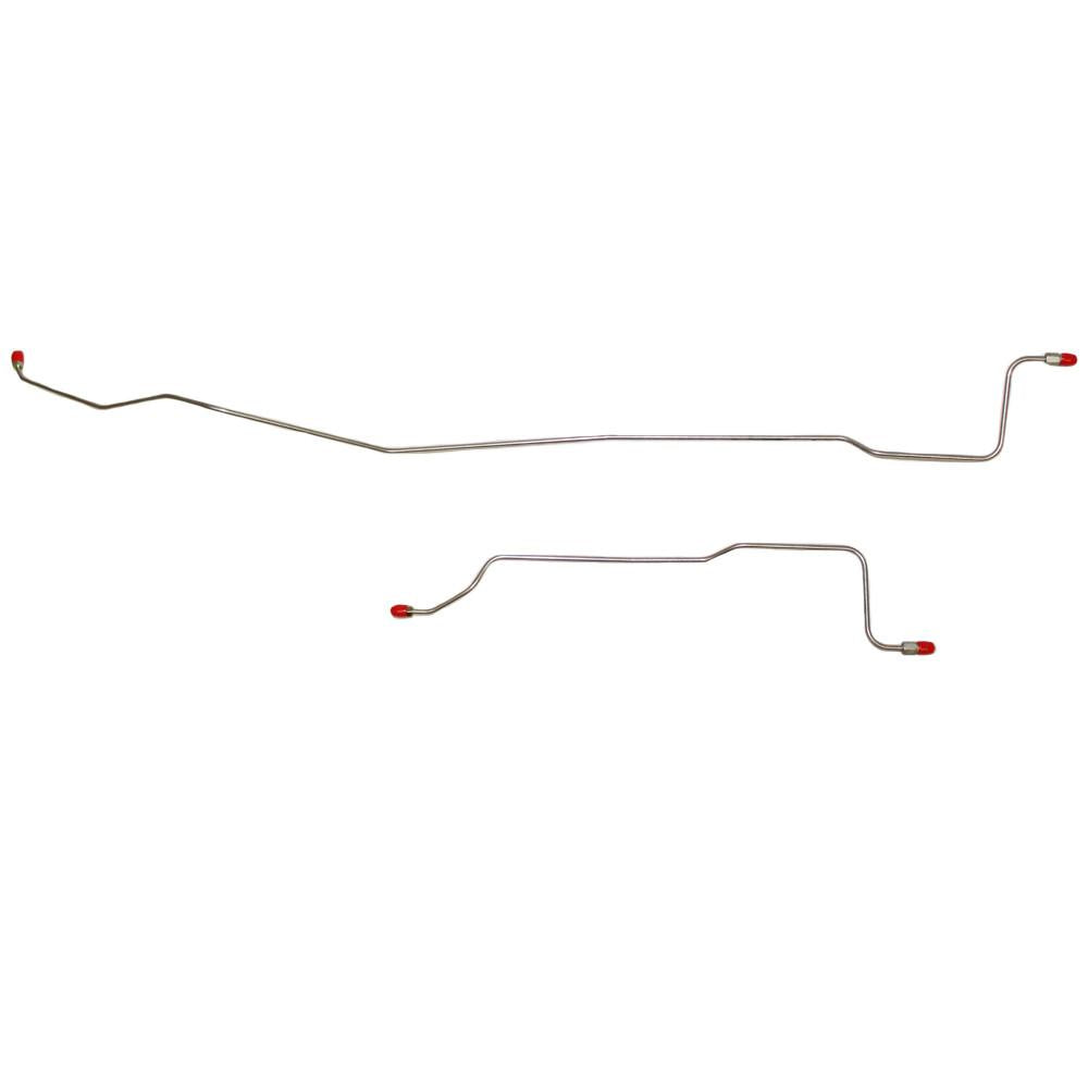 KRA6701SS- 66-69 Mopar C-Body 7 1/4" Axle Lines; Stainless - SSTubes