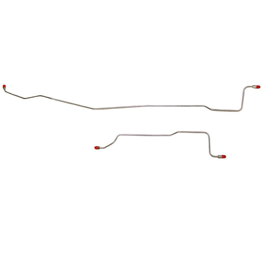 KRA6701SS- 66-69 Mopar C-Body 7 1/4" Axle Lines; Stainless - SSTubes