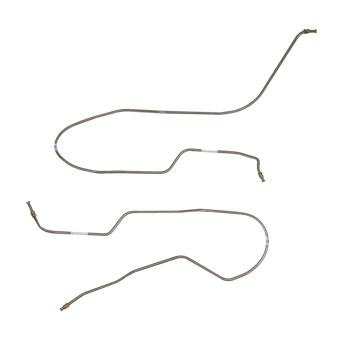 MTC7003SS- 70-72 Chevy Monte Carlo w/ Turbo-Hydramatic 350; 2pc Transmission Cooler Line Set; Stainless - SSTubes