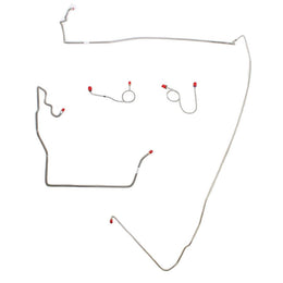 RKT7302OM- 73 Mopar B-Body Power Disc Front Line Kit; Steel - SSTubes