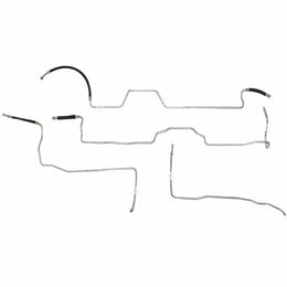 TGL0403SS- 04-07 GM 1500 non HD, w/ Crew Cab, V8; Fuel Line Kit, Non Flex Fuel Trucks; Stainless - SSTubes